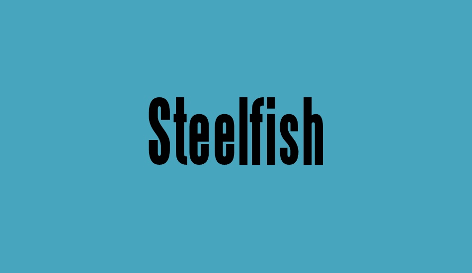 steelfish font big