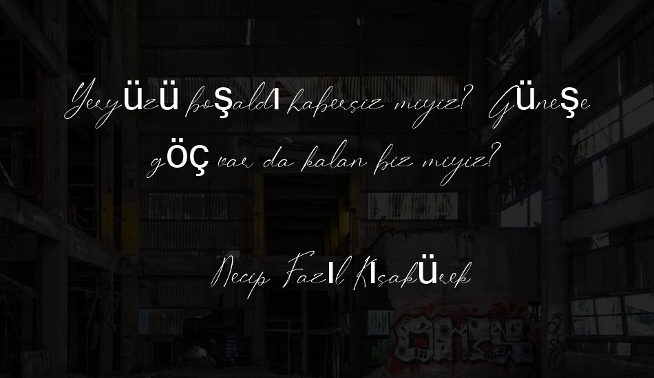 stifora font text