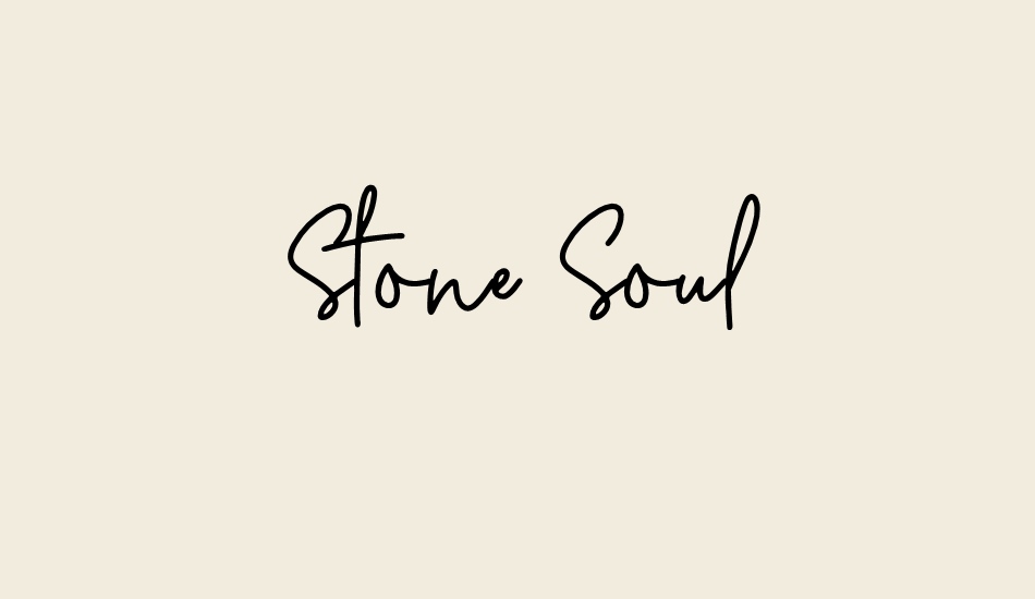 stone-soul font big