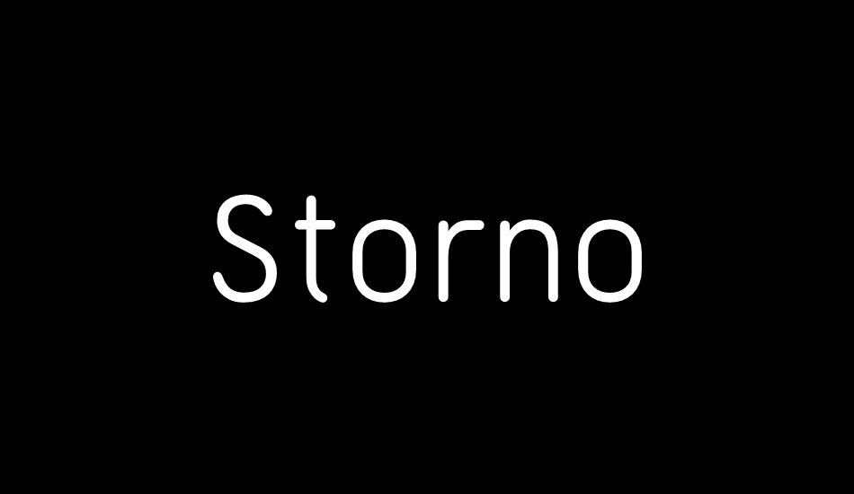 storno font big