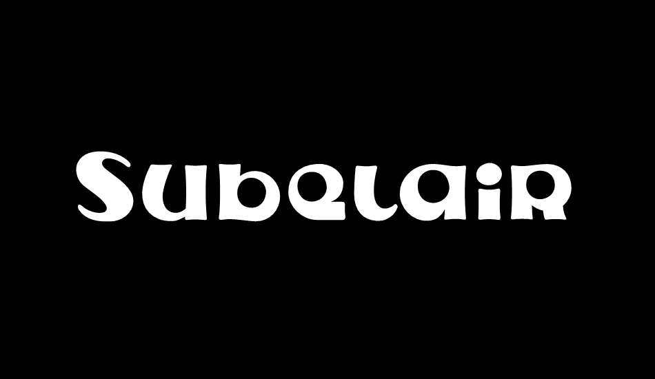 subelair font big