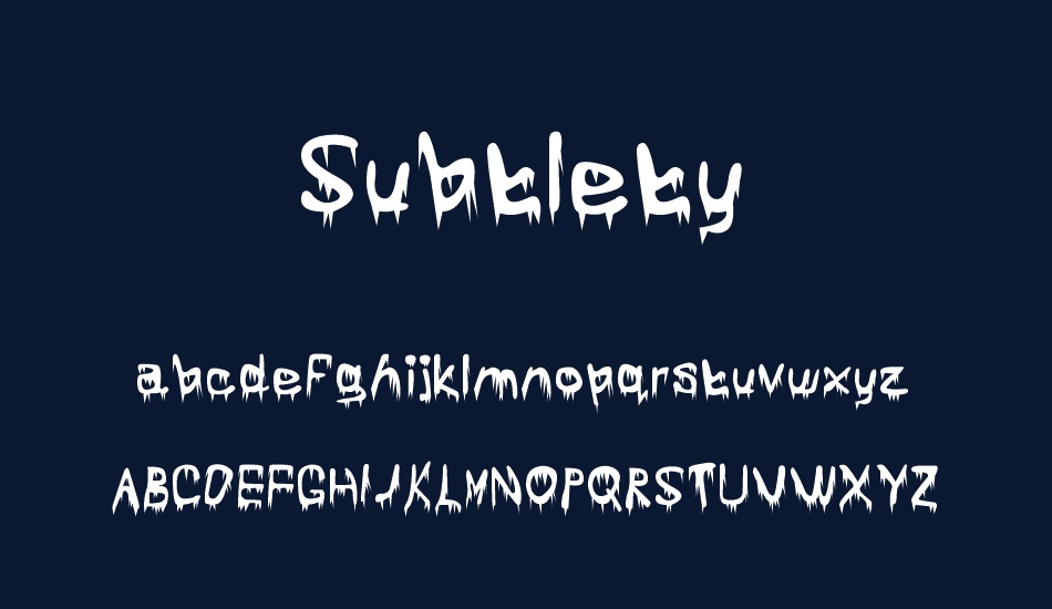 subtlety font