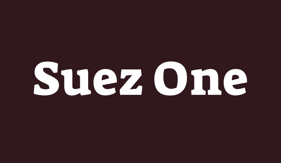 suez-one font big
