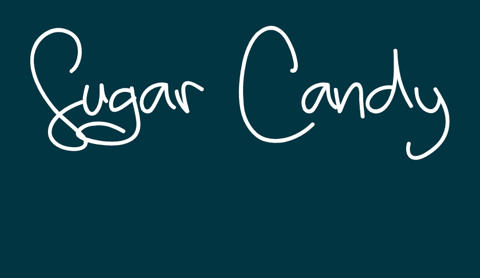 sugar-candy font big