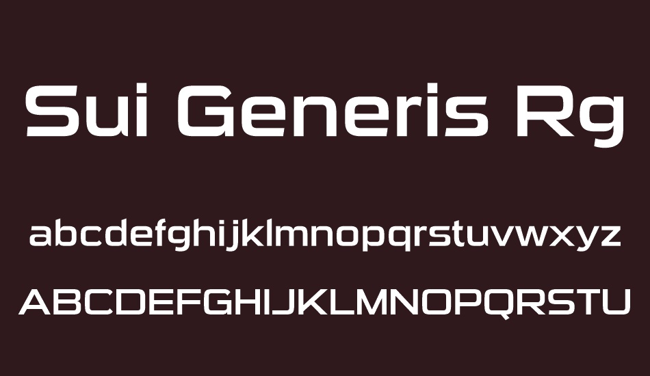 sui-generis-rg font