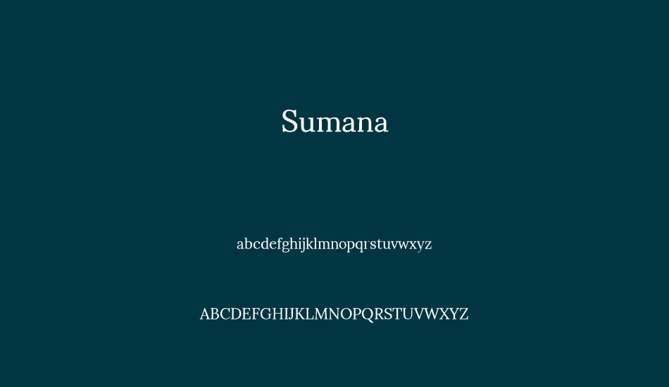 sumana font