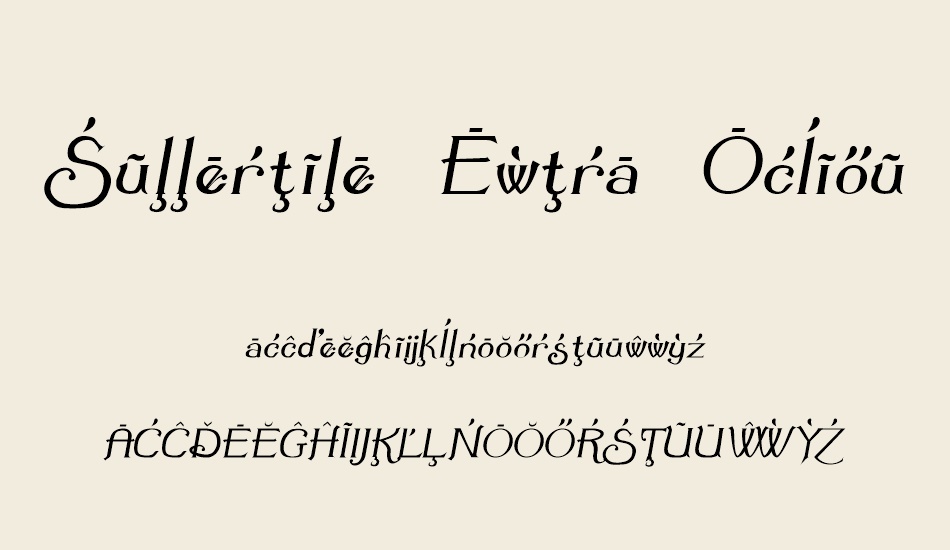 summertime-extra-oblique font