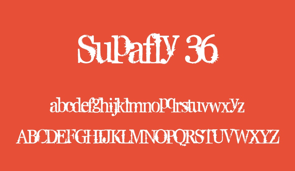 supafly-36 font