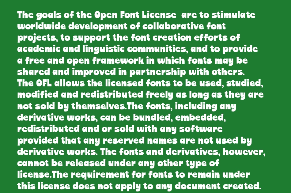 Super Amore font 1