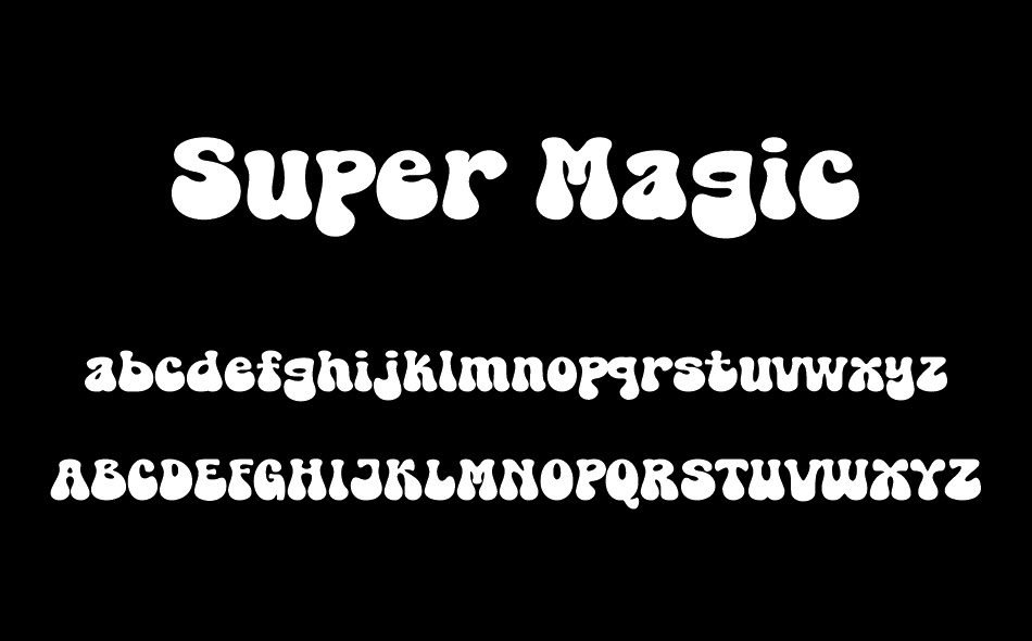 Super Magic font