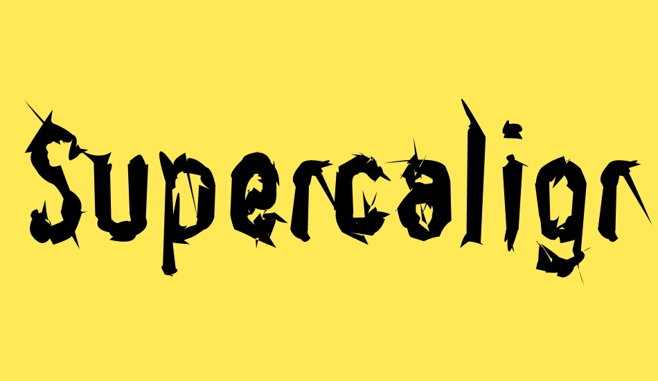 supercaligrafilisticexpialidoc font big