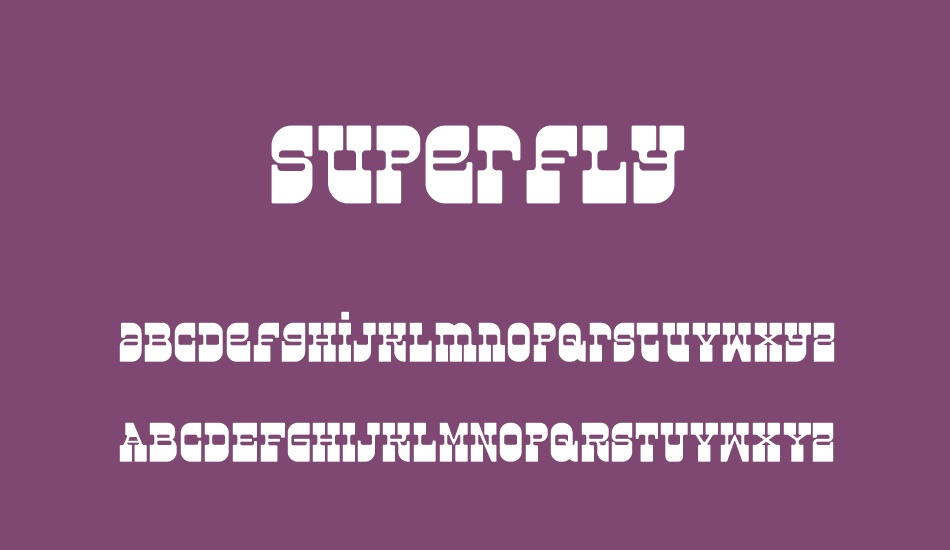 superfly font