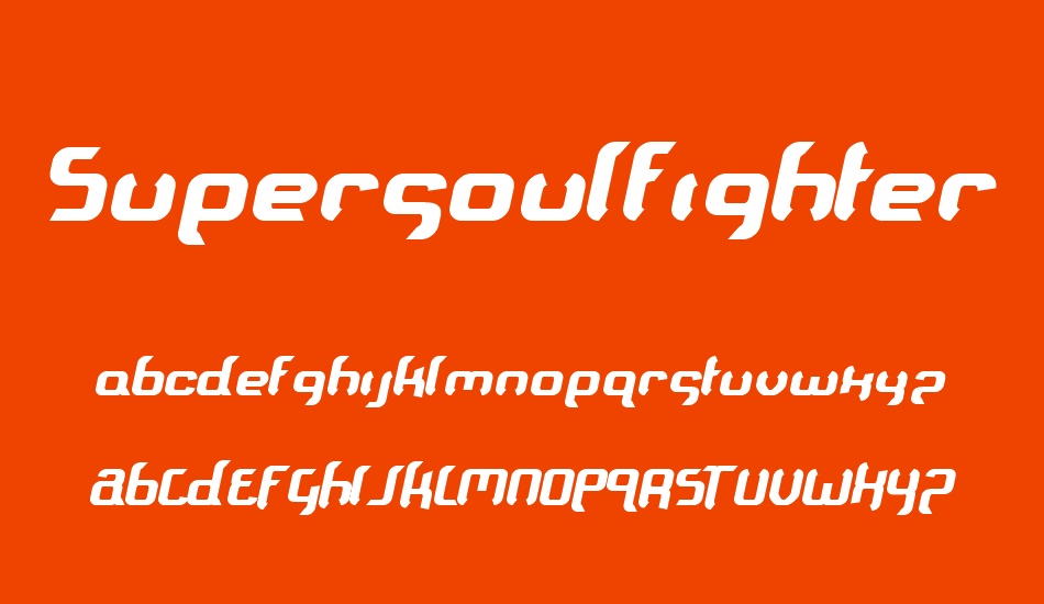 supersoulfighter font