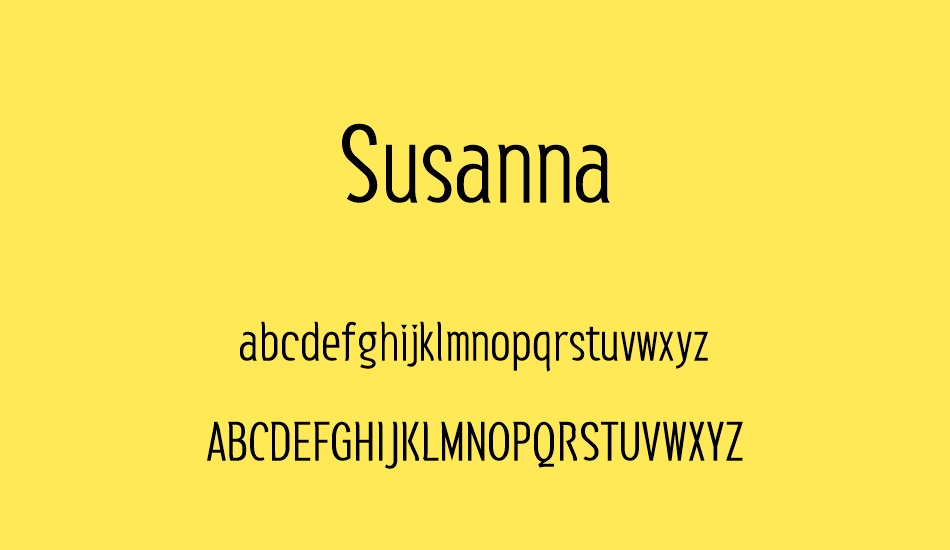 susanna font
