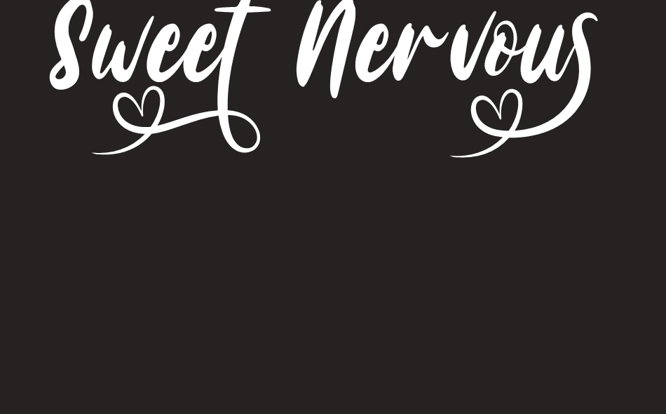 Sweet Nervous font big