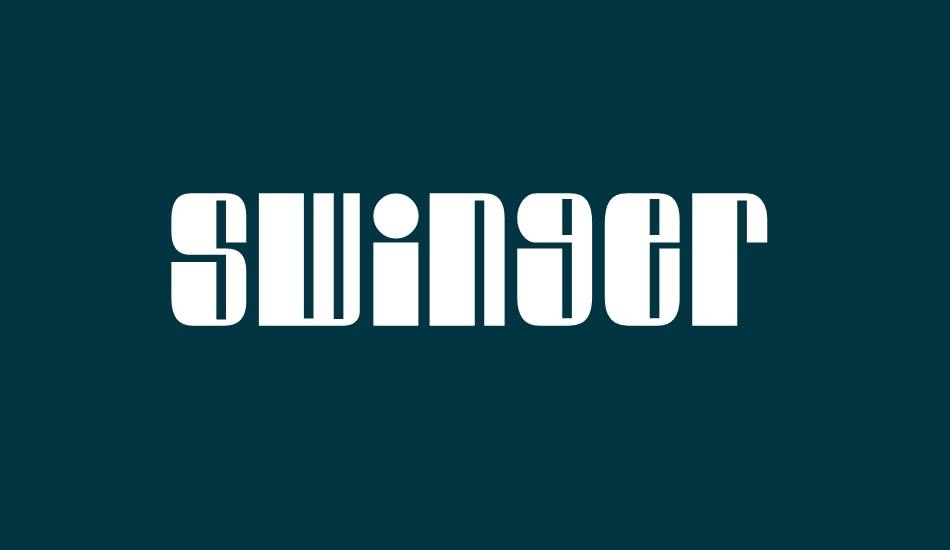 swinger font big