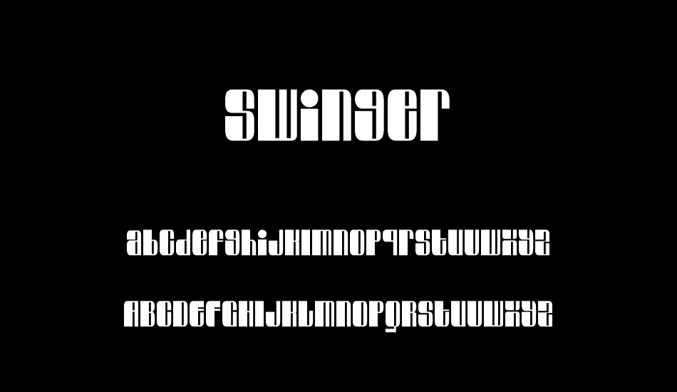 swinger font