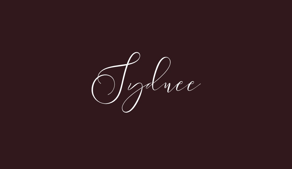 sydnee-demo font big