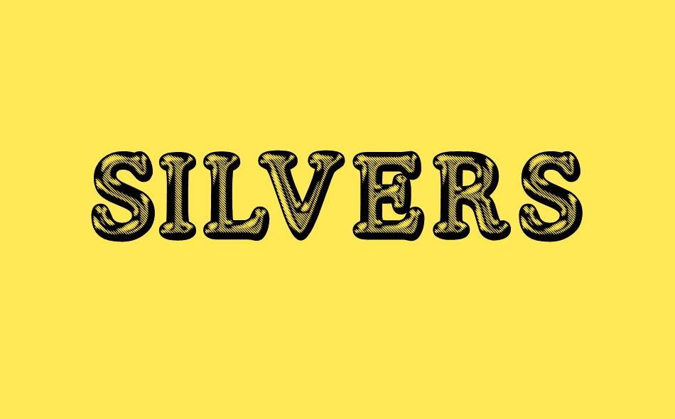 Silvers font big