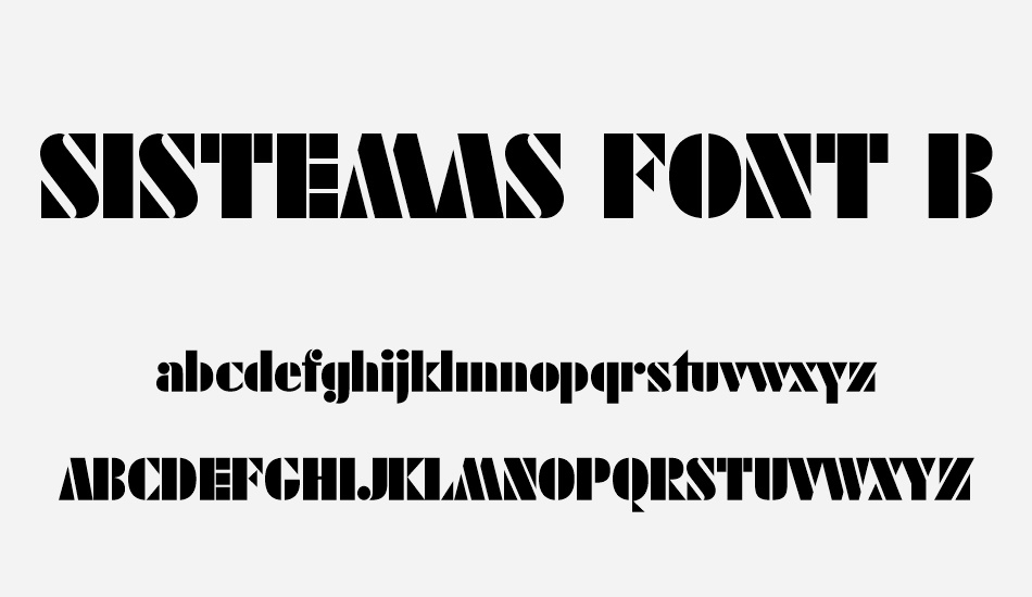 sıstemas-font-bt font