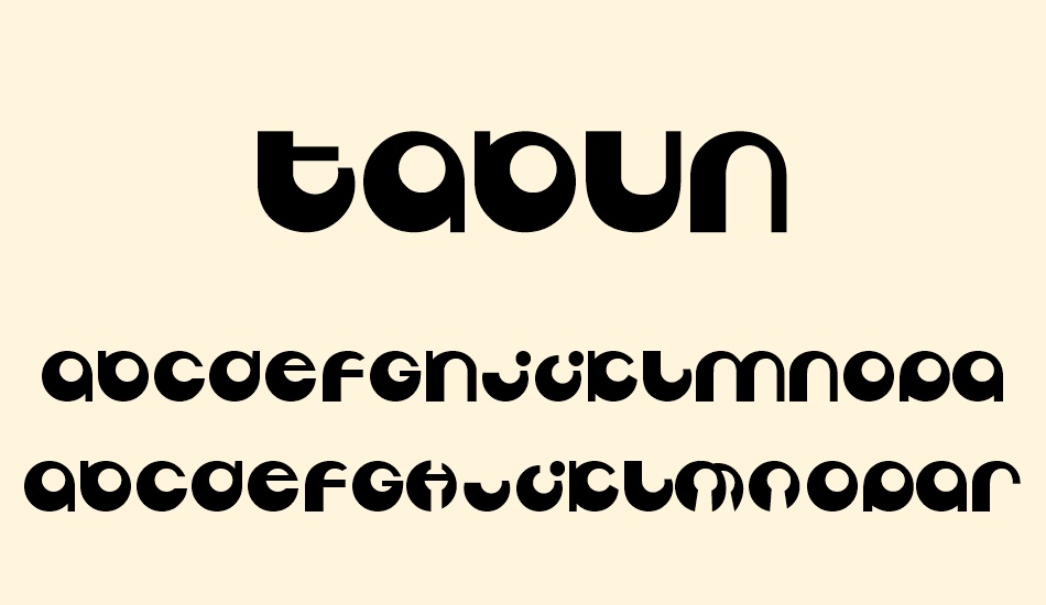 tabun font
