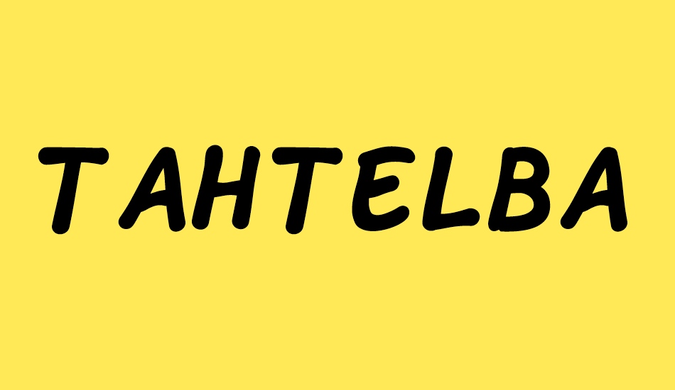 tahtelbahir-komik font big