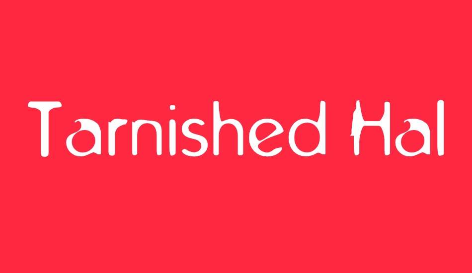 tarnished-halo font big