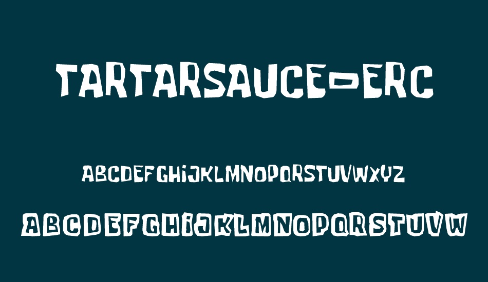 tartarsauce-erc font