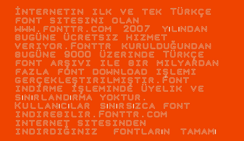 taurus-mono-outline font 1