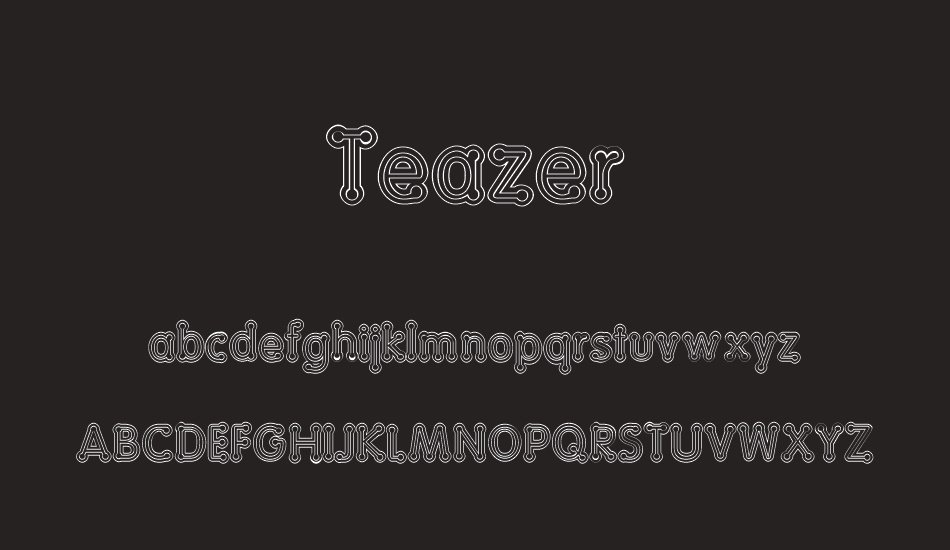 teazer font