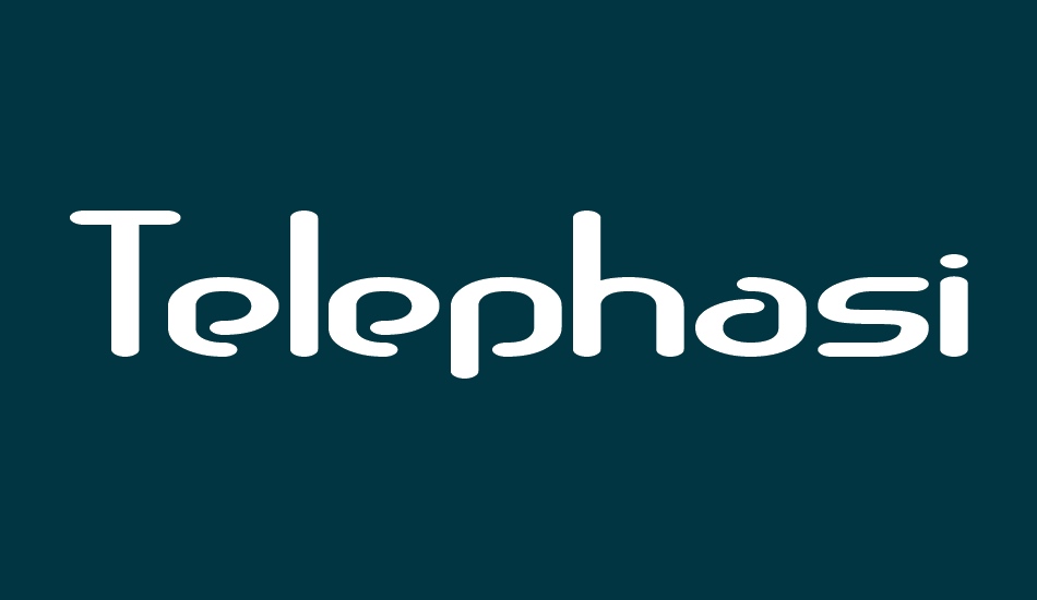 telephasic-brk font big