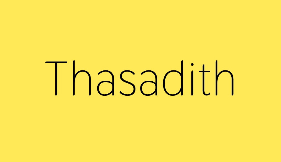 thasadith font big