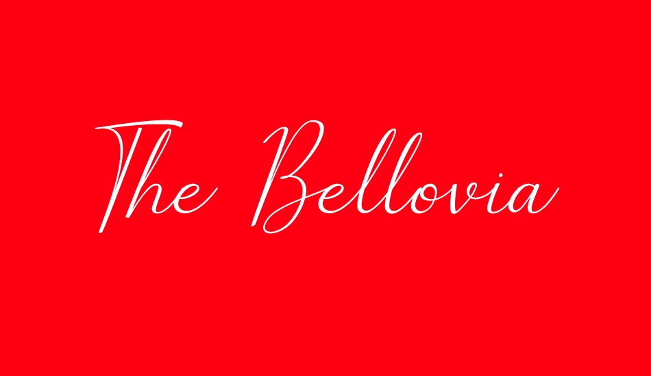 the-bellovia-demo font big