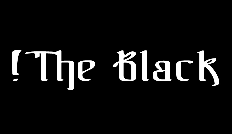 the-black-bloc font big