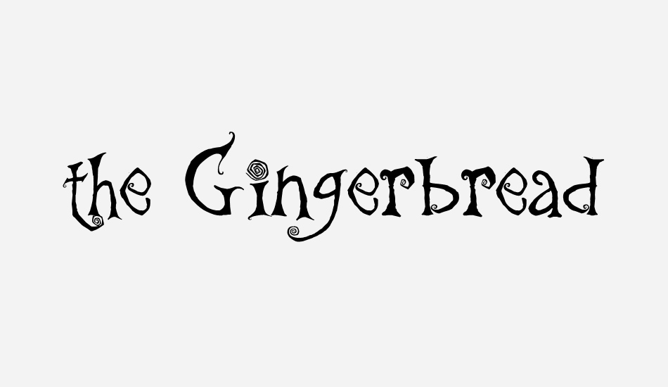 the-gingerbread-house font big
