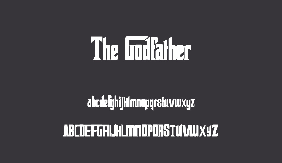 the-godfather font
