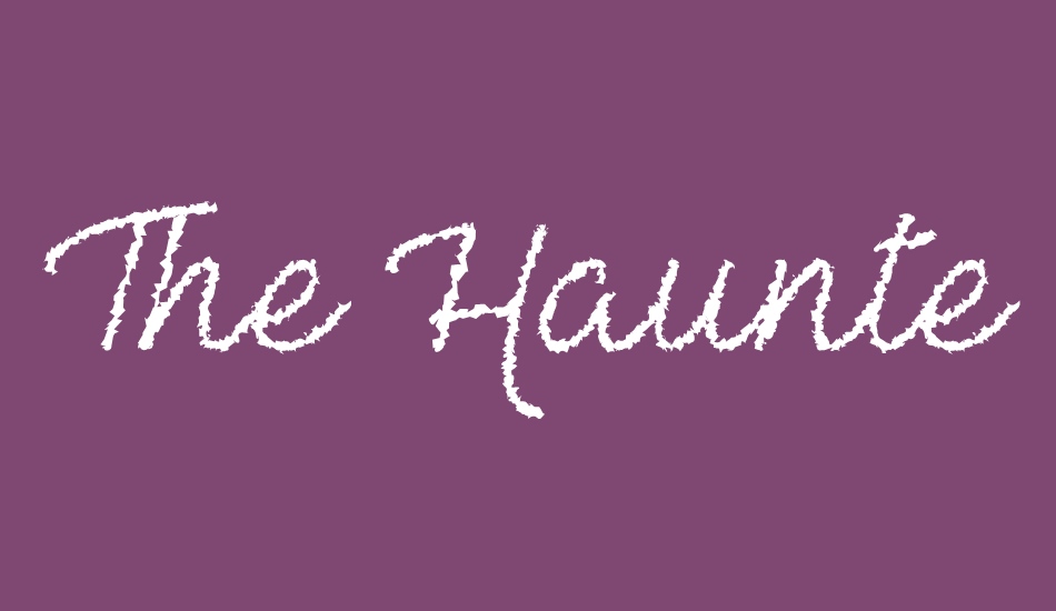 the-haunted-maze font big