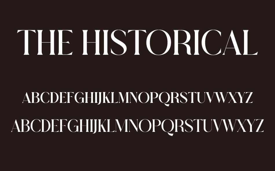 The Historical Marliana font