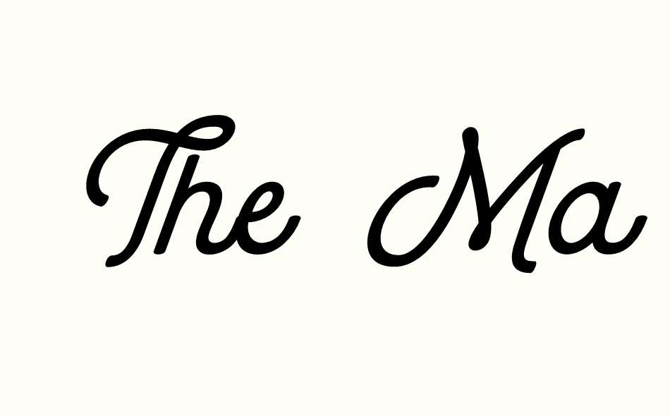 The Marbler font big