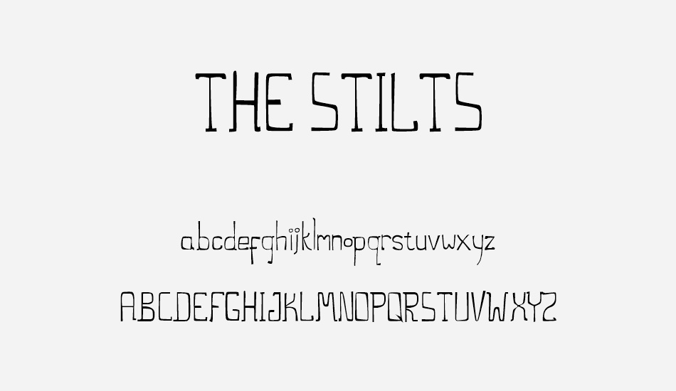the-stılts font