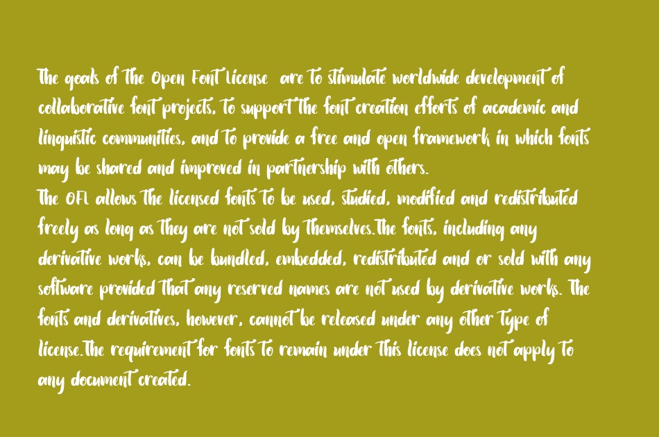 The Abrown Monte font 1