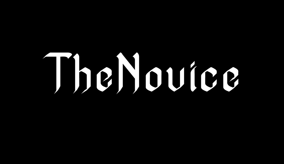 thenovice font big