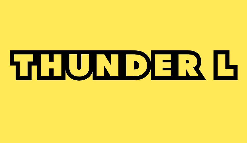 thunder-lord font big