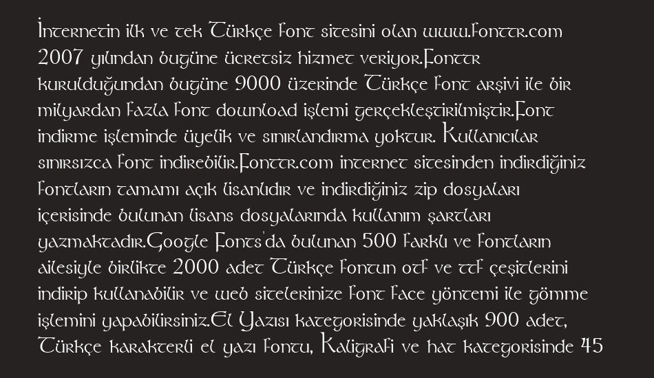 tolkien font 1