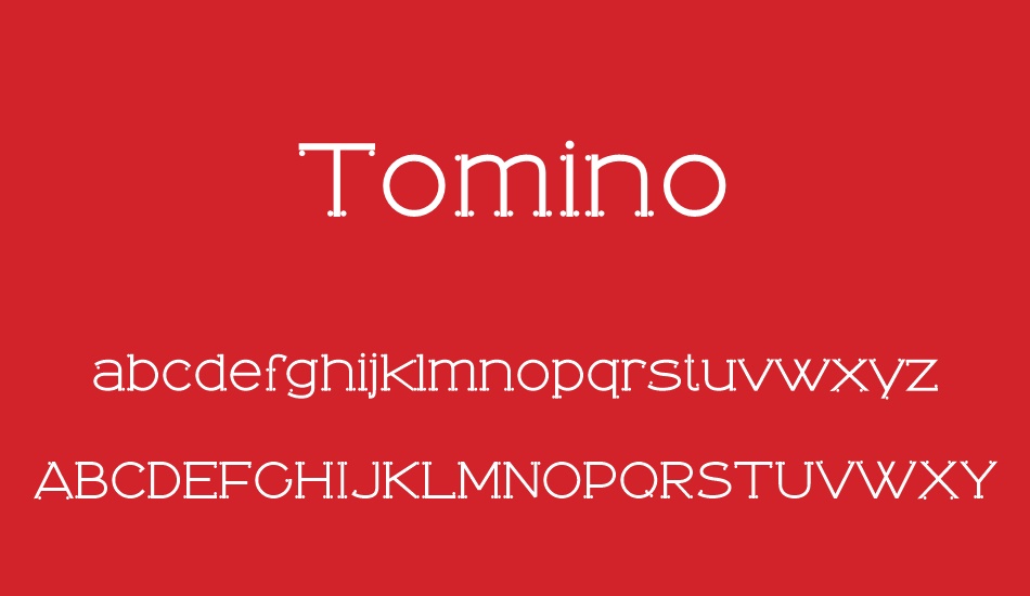tomino-personal-use-only font