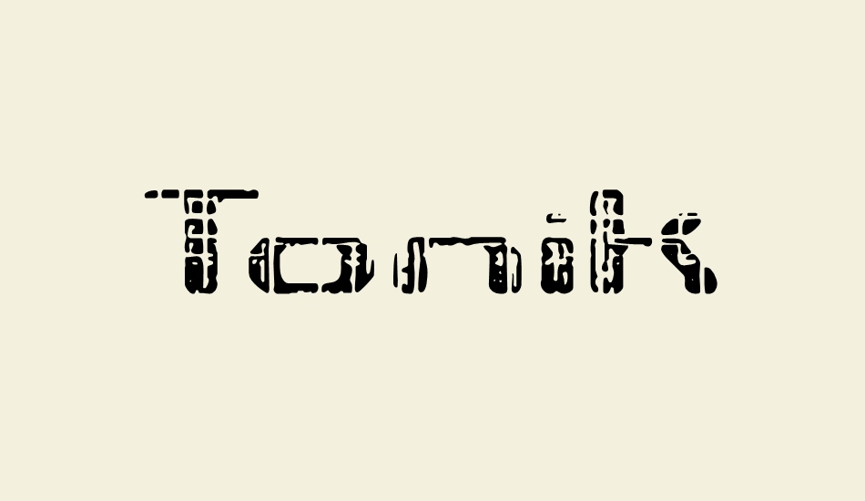 tonik-brk font big