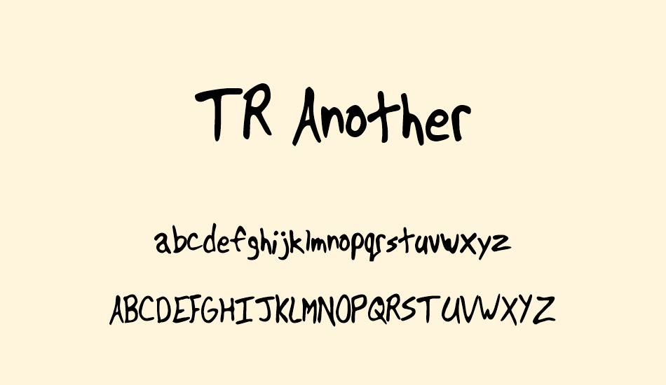 tr-another font
