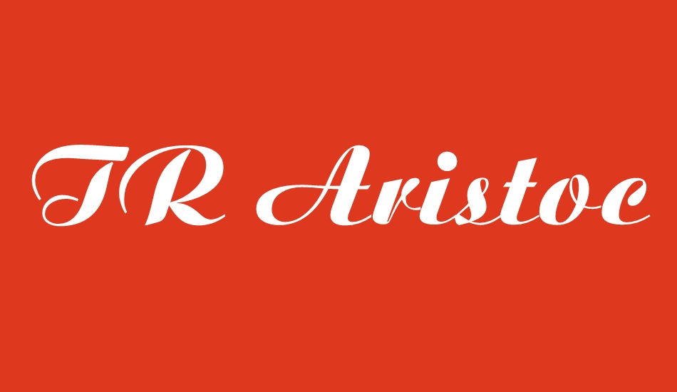 tr-aristocrat font big