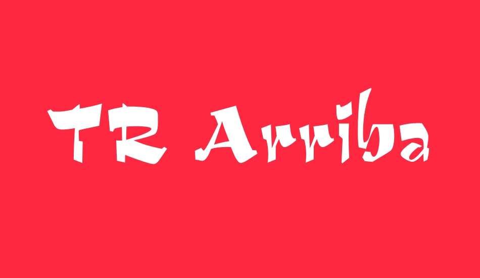 tr-arriba font big