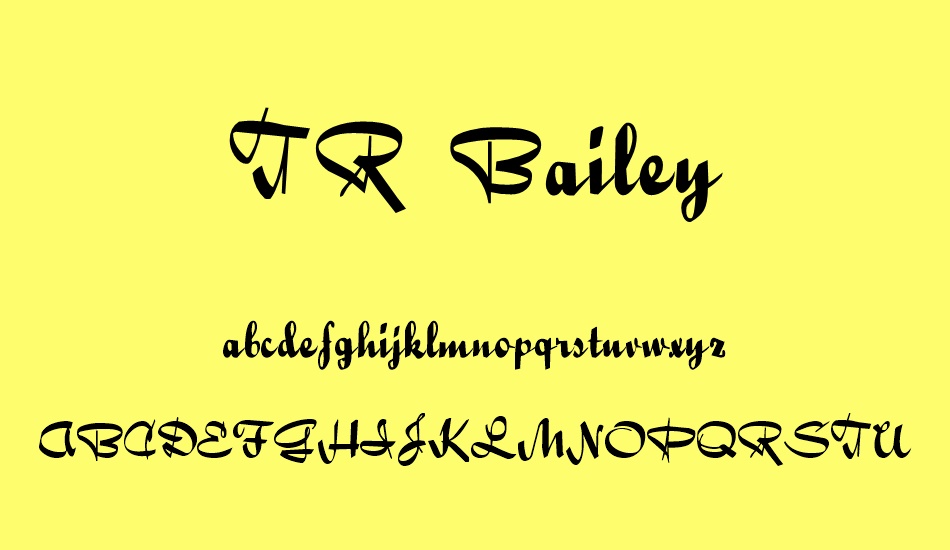 tr-bailey font